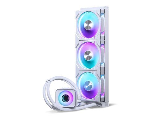 Phanteks Glacier ONE 360D30 X2 120mm valge kaks veeaudjahutust 1-komplekt