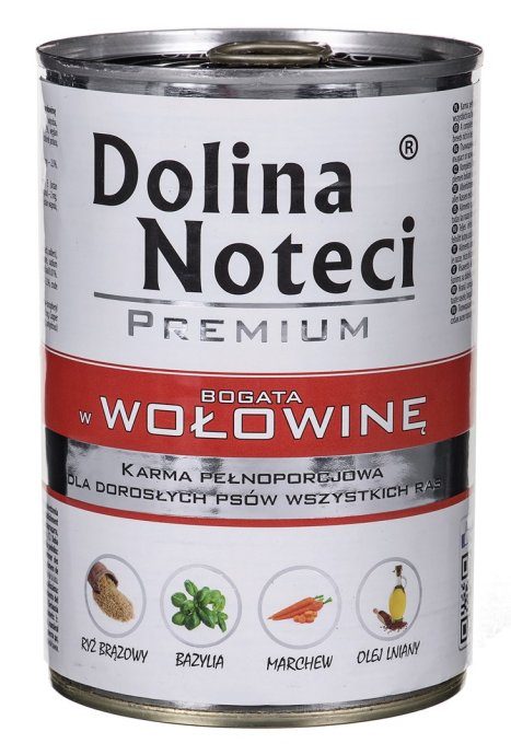 Dolina Noteci Premium Beef Wet Dog Food, 400 g
