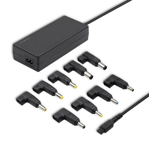 Qoltec 50012 Automaatne universaalne toiteadapter 90W 9 pluginit +toitekaabel