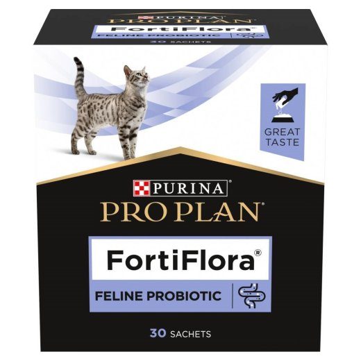 Purina Pro Plan FortiFlora täiendus teie kasssile 30 x 1g