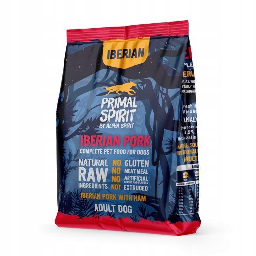 PRIMAL SPIRIT Ibeeria 70% Sealiha Jalg – poolniiske koeratoit – 1 kg