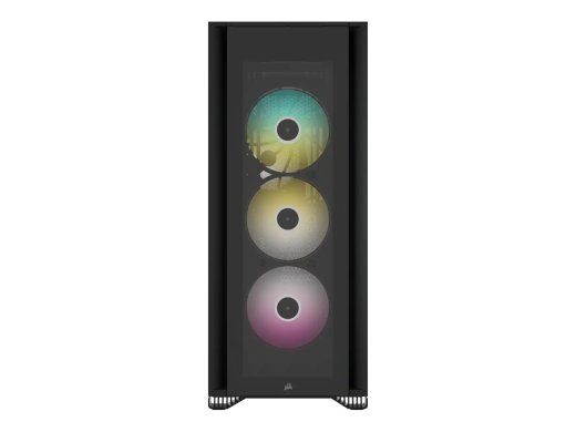 CORSAIR iCUE 7000X RGB pikendatud ATX tornikaabikett, must