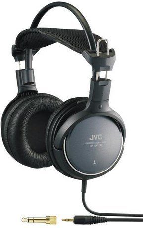 JVC HA-RX700 wired headband headphones Black