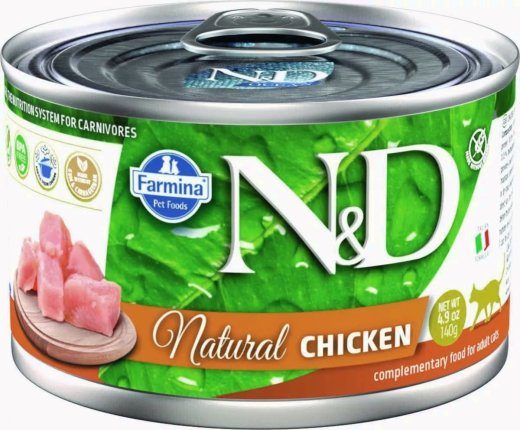 FARMINA N&D Cat Natural Kana - märjat kassatoitu - 140 g