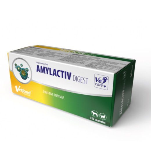 VETFOOD Amylactiv Seedamine - toidulisandid koertele ja kassidele - 120 tk