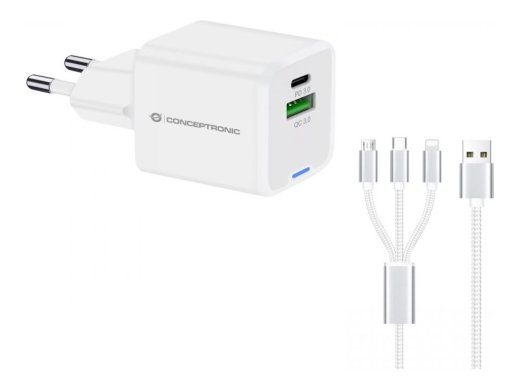 Conceptronic Adapter: 3.3V - 11/16A, 5V, 9V, 12V, 15V, 20V