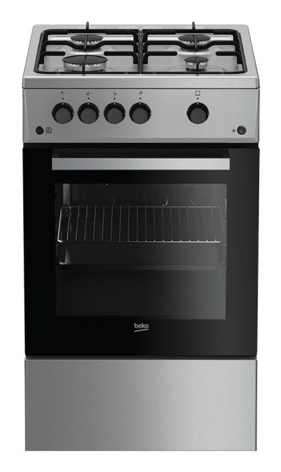 BEKO Gaasiplaat FSG52020FX, Laius 50cm, Inox