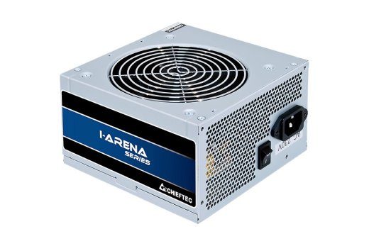 Chieftec GPB-450S 20+4 pin ATX toiteallikas PS/2 hõbedane