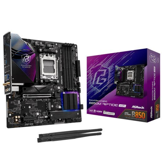 ASRock B850M Riptide WiFi mATX AM5 Eemand