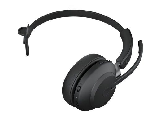 Jabra Evolve2 65 UC Mono Juhtmeta Kõrvaklapid Must