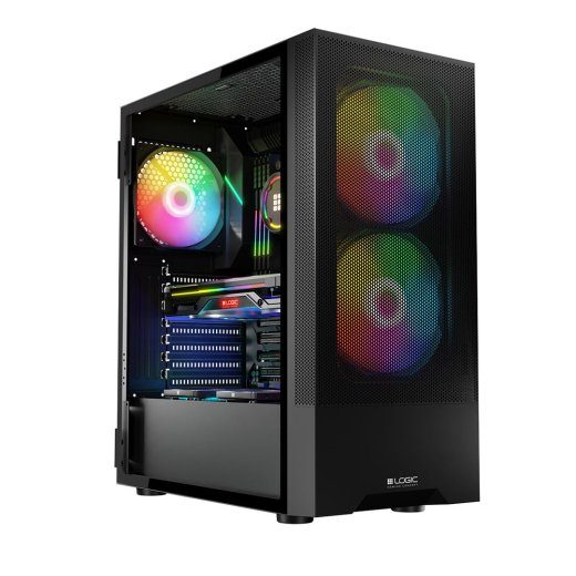 Logic ARYA ARGB MINIDI USB 3.0 Black Case