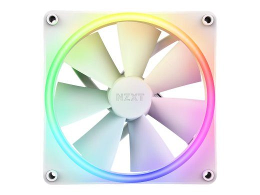 NZXT F Series F140 RGB DUO Fan 1-pack White 140 mm