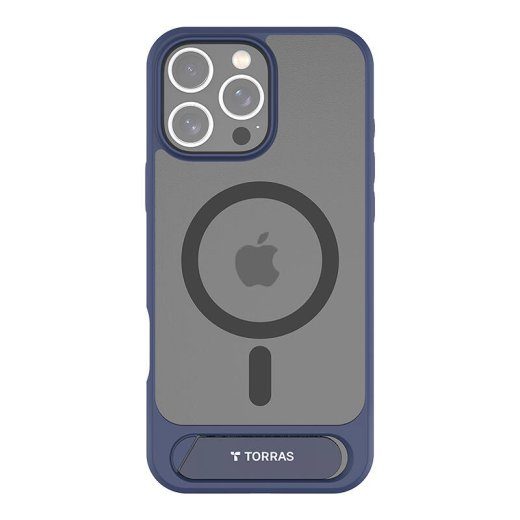 Torras Pstand Series ümbris iPhone 16 Pro jaoks (sinine)