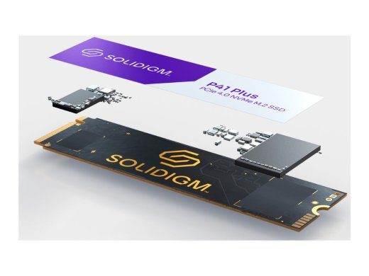 Solidigm P41 Plus serijos 2TB M.2 PCI Express 4.0 x4 NVMe SSD