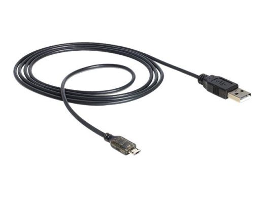 Delock USB-kaabel 1,5m must