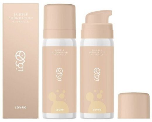 Lovro Bubble Foundation 02 Vanilla 50 ml