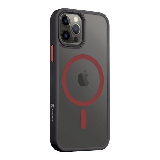 Taktikaline MagForce Hyperstealth 2.0 kate iPhone 12/12 Pro jaoks / must/punane