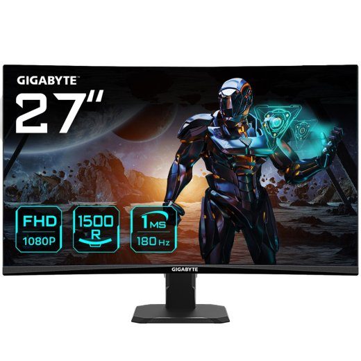 Gigabyte GS27FC computer monitor 68.6 cm (27") 1920 x 1080 pixels Full HD LCD Must