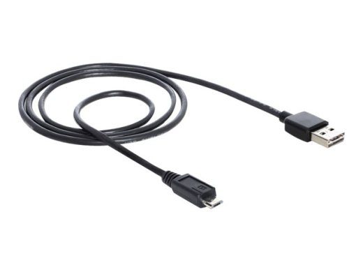 Delock EASY-USB USB-kaabel 1m must