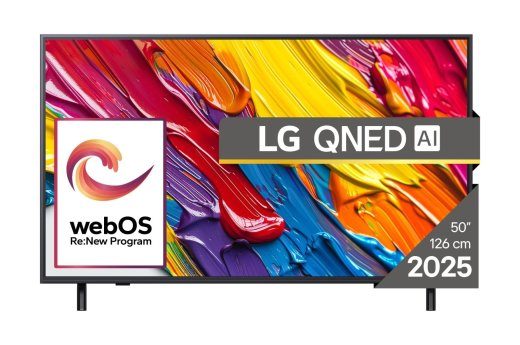 Televisioon LG 50" 4K/Smart 3840x2160 Juhtmevaba LAN Bluetooth webOS Must 50QNED82A3B