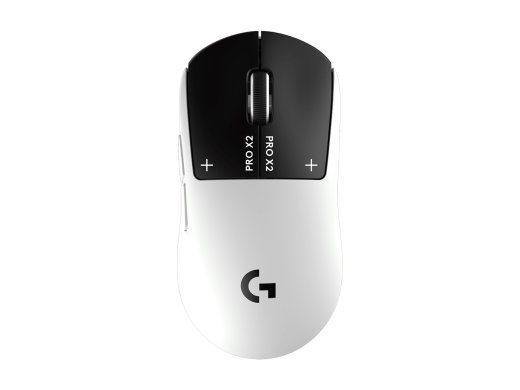 Logitech G PRO X2 SUPERSTRIKE Optinis Belaidis Pelė Juoda Balta