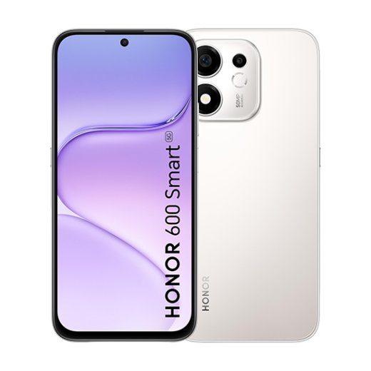 Honor 600 Smart 6.872 128GB Meteoro sidabras Sidabrintas
