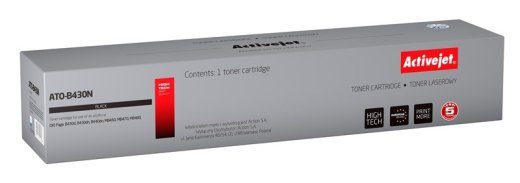 Activejet ATO-B430N Toner (asendus OKI 43979202 jaoks; Supreme; 7000 lehte; must)