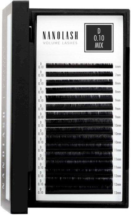 Nanolash Volume Lashes 0.10 D 6-13 mm