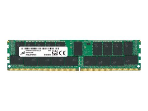 Micron DDR4 SDRAM 64GB 3200MHz CL22 Registreeritud ECC DIMM 288-PIN