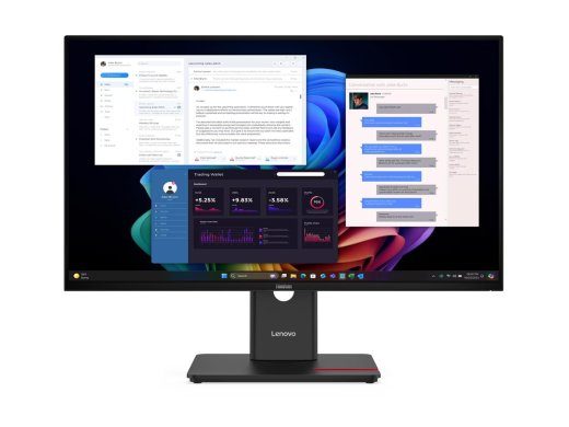 LENOVO ThinkVision T27UD-40 27-tolline UHD 3840x2160 IPS 16:9 350cd/m2 USB HUB 1xHDMI 1xDP Eclipse Black 3Y