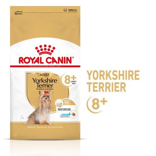Royal Canin Yorkshire Ageing 8+ - vanemate koerte kuivtoit - 3kg