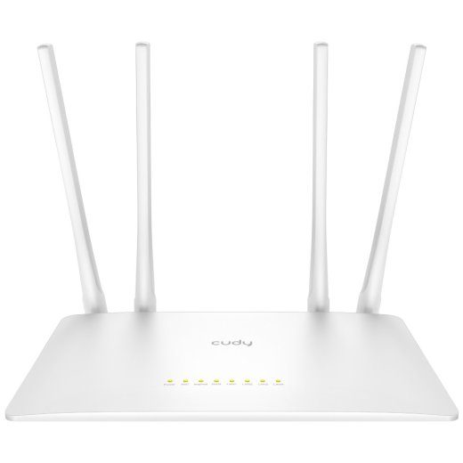 Cudy WR1200 Dual-band Wireless Router Fast Ethernet White