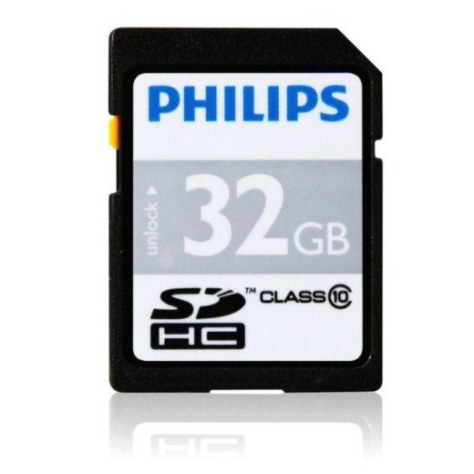 Philips FM32SD45B/10 SDHC Flash Memory 32GB