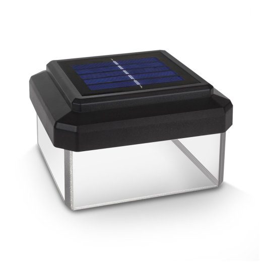 GreenBlue GB128 LED aia post päikesepaneeliga lambi 100*100 hämarussensoriga