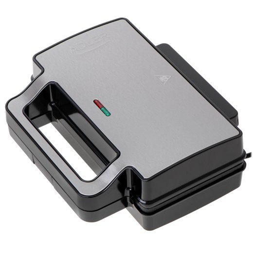 Adler Sandwich maker 2 in 1 AD 3073 1000 W Number of plates 2 Stainless Steel/Black