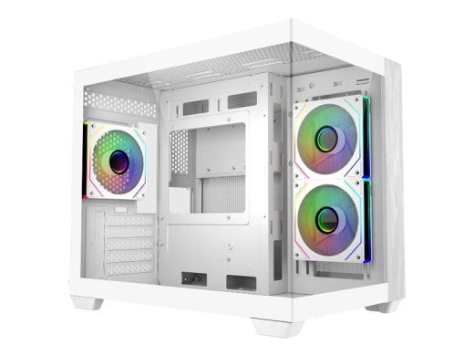 Cooler Master Elite 481 Wood Tower Mikro ATX Valge
