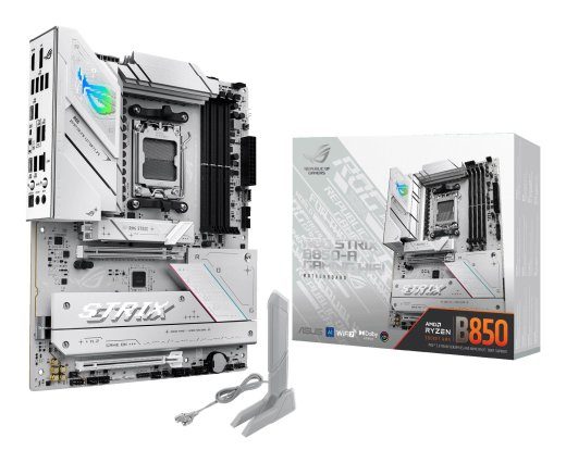 Mainboard ASUS AMD B850 SAM5 ATX Memory DDR5 Memory slots 4 1xPCI-Express 4.0 16x 1xPCI-Express 5.0 16x 4xM.2 1xHDMI 1xDisplayPort 12xUSB 2.0 3xUSB