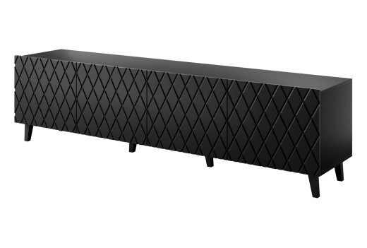 RTV kapp ASTI 200x42x52 mattmust