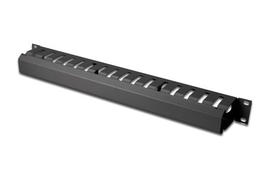 Digitus 1U kaabelhalduse puur eemaldatav tagaplaat DN-97617 Paigaldamiseks 483 mm (19") profiilraamidele Must