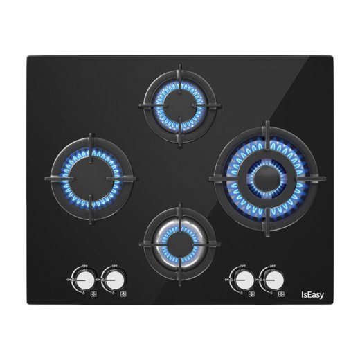 IsEasy MGBG-604B stiklinė dujų viryklė