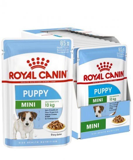 ROYAL CANIN SHN Mini Puppy märgtoit kastmes 12x85g