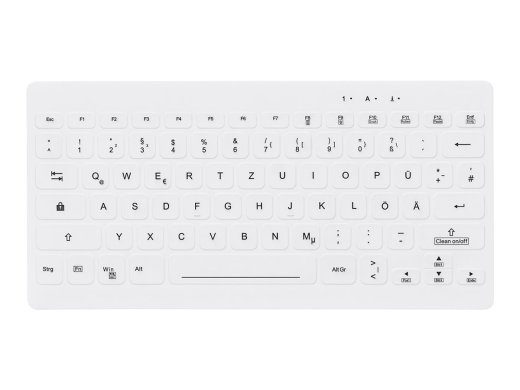 Contour Design Active Key AK-C4112F-FU1-W/GE sakus keeleline juhtmevaba klaviatuur lukustuslüliti