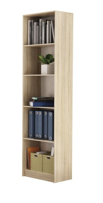 Topeshop R50 SONOMA kontori raamatukogu