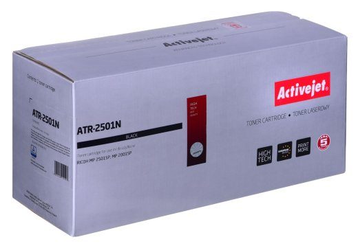 Activejet ATR-2501N Toner (asendus Ricoh 841769, 841991, 842009 jaoks; Supreme; 9000 lehte; must)