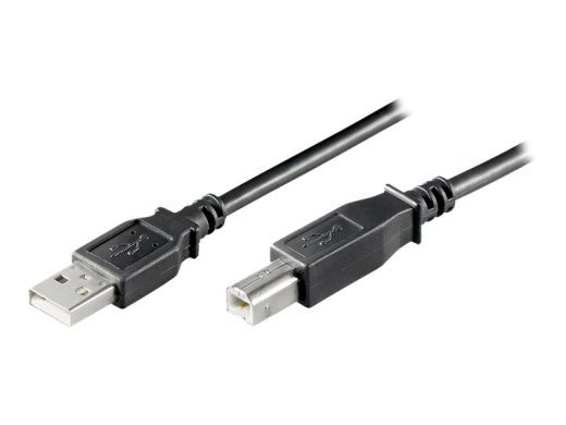 Goobay 5m USB-kaabel must