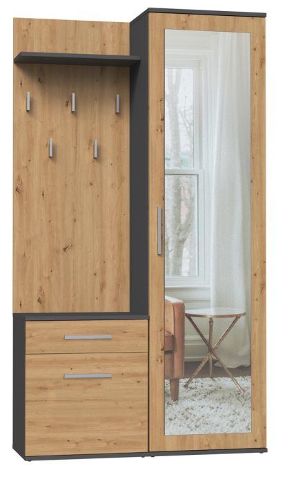 Topeshop GUARD DUO ANT/ART KPL sissepääsukabinett