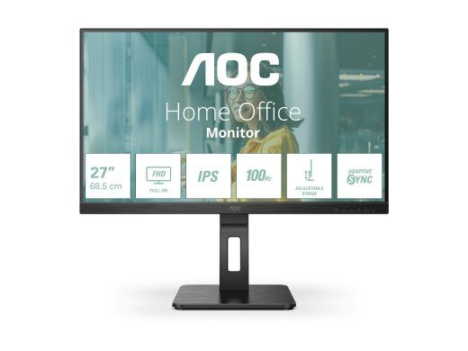 AOC 27P2Q 27 IPS Full HD 1920 x 1080 DVI VGA HDMI DisplayPort monitorius 75Hz