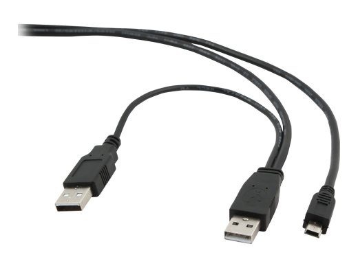Gembird CCP-USB22-AM5P-3 90cm Must USB Kaabel