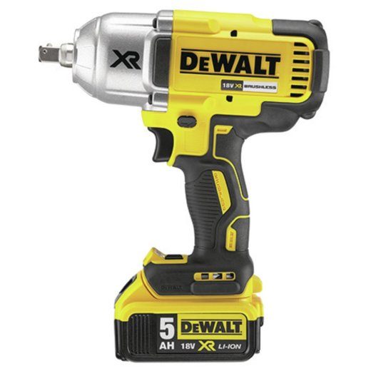 DeWALT DCF899P2-QW elektripöördemomendiga mutrivõti 1900 p/min must,kollane