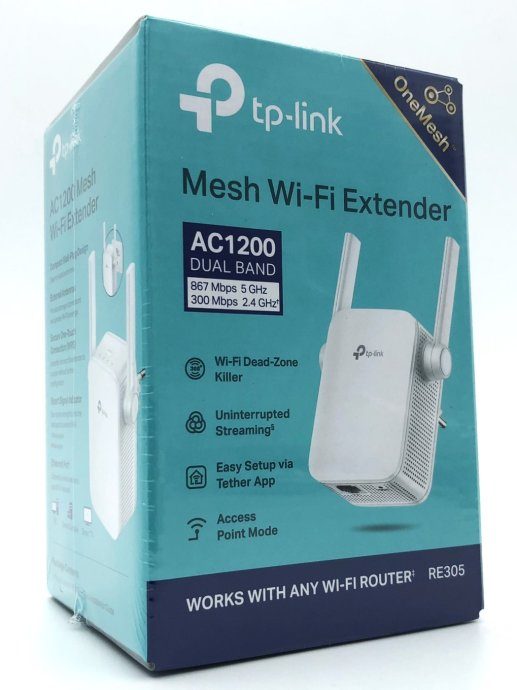 TP-Link AC1200 Wi-Fi ulatuse laiendaja RE305 väline